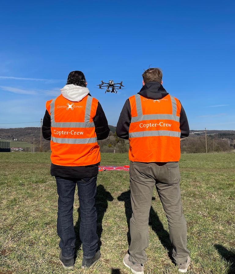 Praktischer Nachweis über praktisches Training und Einweisung am UAS